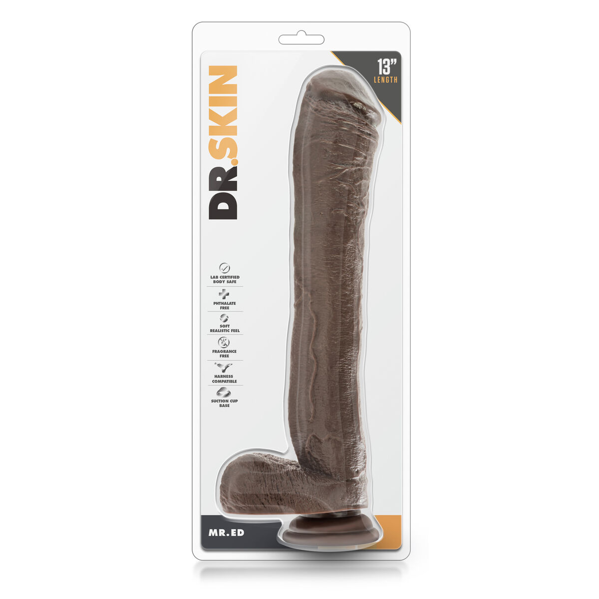 Ρεαλιστικός φαλλός Blush Dr Skin PVC Ø 5 cm
